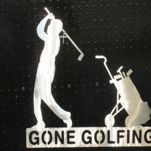 Man Gone Golfing
