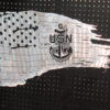 Navy on shredded flag - Image 2