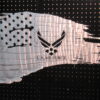 US Airforce on Shredded Flag - Image 2