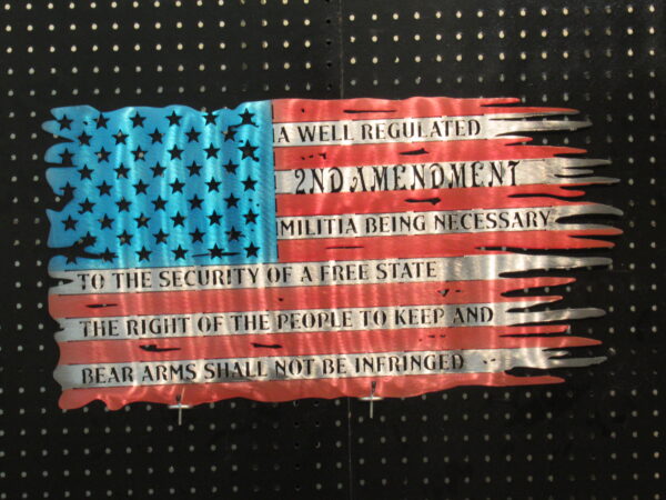 2nd Amendment with Flag