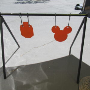 Shooting targets and stand