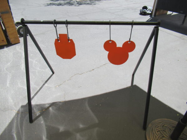 Shooting targets and stand